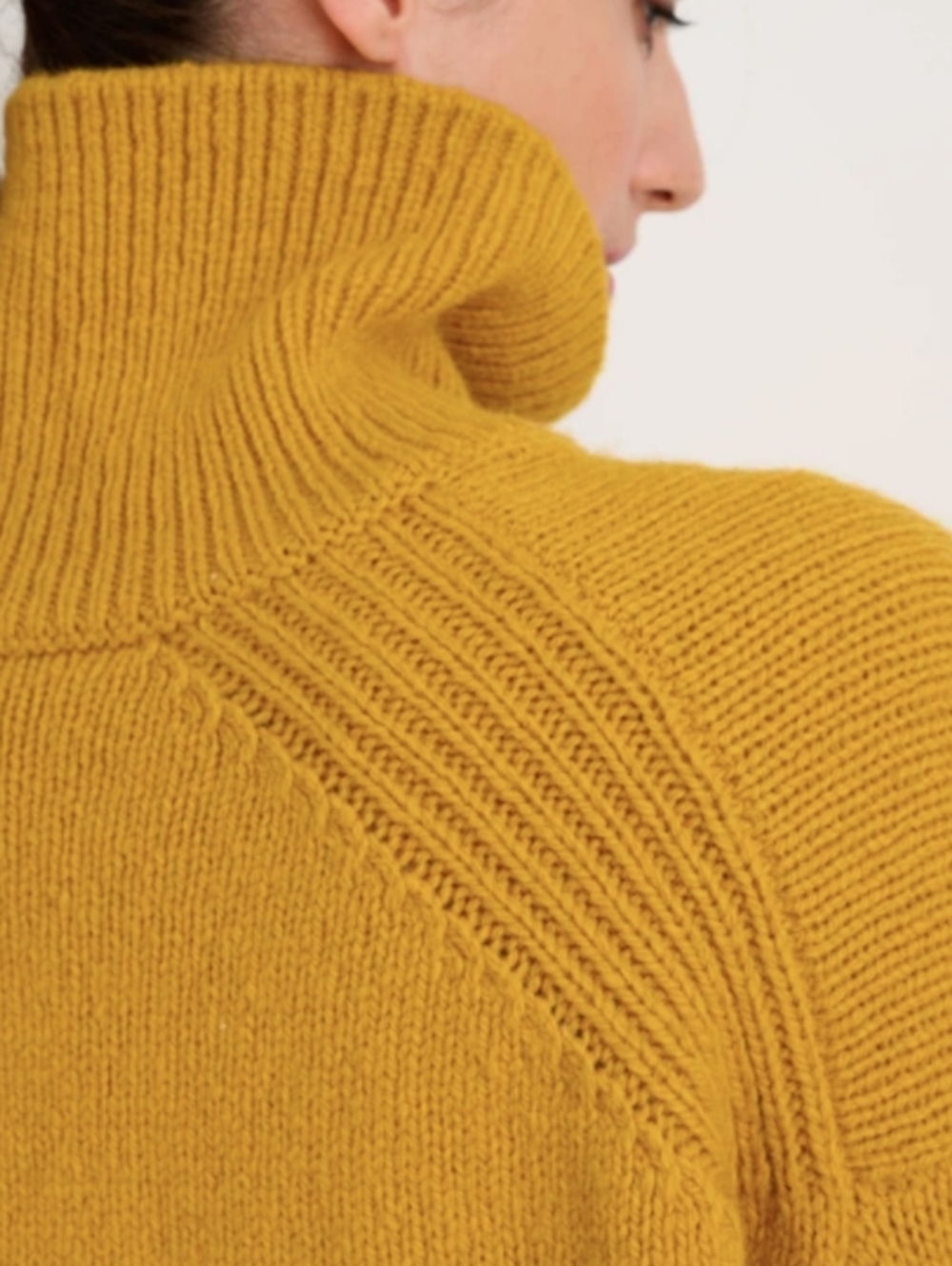 Alex Mill Betty Wool Chunky Turtleneck Pullover Sweater - Picture 3 of 9